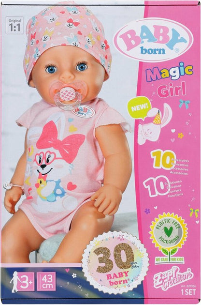 "43 cm BABY born Soft Touch Magic Girl Doll - Babypop"

"Soft Touch Magic Girl Doll"