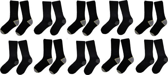 Belucci Premium Work Socks set of 10 Pairs Size 43/46