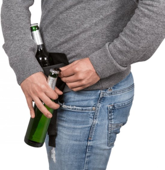 Beer Belt for 6 Bottles - Hands-Free Beer Holder with Opener - Perfect Father's Day Gift - Fun and Practical Present for Men