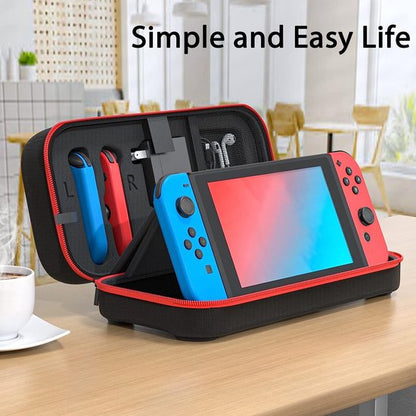 "Draagbare Opbergtas Koffer voor Nintendo Switch - Zwart - Geschikt voor Console en Accessoires"

Productnaam in het Engels: "Portable Storage Case for Nintendo Switch - Black - Suitable for Console and Accessories"