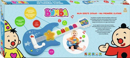 Bumba Speelgoedinstrument - Mijn Eerste Gitaar met Bumba Liedjes

English Product Name: Bumba Toy Instrument - My First Guitar with Bumba Songs