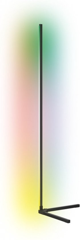 Calex Smart LED Floor Lamp - Wifi Corner Lamp Standing Lamp - Mood Lighting Dimmable RGB and White Light - App and Remote Control