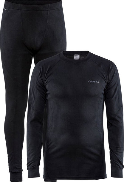 Sure, here is a revised and more engaging product title in English:

"Craft Core Men's Thermal Baselayer Set - Black - Size M - Ultimate Warmth & Comfort"

This title highlights the key features and benefits, making it more appealing to potential customers.