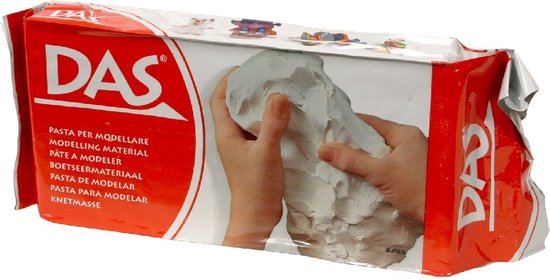 "DAS Creatief Klei Wit 1 Kilo" kan worden herschreven als "1 Kilo DAS Creatief White Clay". De Engelse productnaam is "1 Kilo DAS Creatief White Clay".