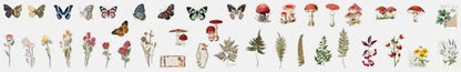 "Nature Deco Sticker and Paper Set - 200 Pieces - Bullet Journal Stickers - Planner Agenda Stickers - Scrapbook Stickers/Paper - Hobby Paper - Stickers and Hobby Paper for Adults and Children"

"Nature Deco Sticker and Paper Set"