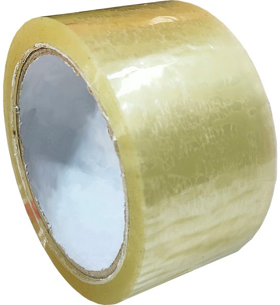 Premium Clear Packing Tape - Heavy Duty - 50mm x 66m - 6 Rolls for Secure Sealing