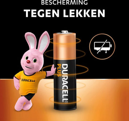 "24 Duracell Plus AA Alkaline Batteries"