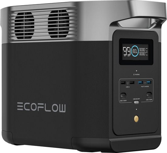 EcoFlow Delta 2 - High-Capacity Portable Power Station - 1024Wh Power Bank