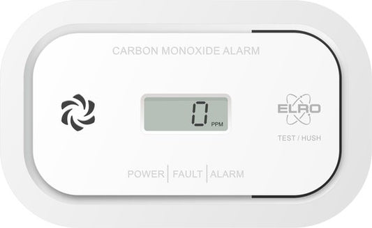 "ELRO FC5003 Koolmonoxidemelder met 10-jarige sensor en display - CO-melder voldoet aan Europese Norm EN50291" kan worden herschreven als: "ELRO FC5003 Koolmonoxidemelder met 10-jarige sensor en display - Voldoet aan Europese Norm EN50291".

De Engelse productnaam zonder leestekens eromheen is: "ELRO FC5003 Carbon Monoxide Detector with 10-year Sensor and Display - Complies with European Standard EN50291".