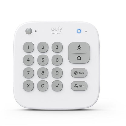 eufy Security 5-Piece Alarm Kit - White, Security System with Keypad, Motion Sensor, and 2 Window/Door Sensors

eufy Security 5-Piece Alarm Kit