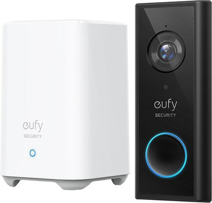 "Eufy Security Video Doorbell S220 - White and Black - Battery-Powered Video Doorbell - 2K HD - No Monthly Fees"

Product Name in English: Eufy Security Video Doorbell S220