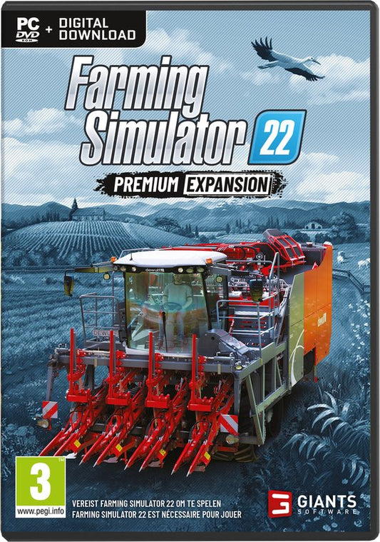 "Farming Simulator 22 - Uitbreidingspakket Premium Editie" 
"Farming Simulator 22 Premium Edition Expansion Pack"