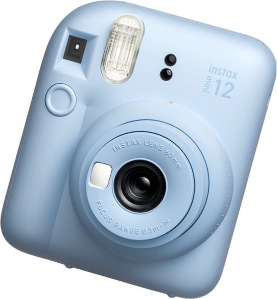 Fujifilm Instax Mini 12 - Instant Camera - Captivating Pastel Blue