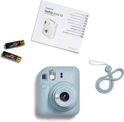 Fujifilm Instax Mini 12 - Instant Camera - Captivating Pastel Blue