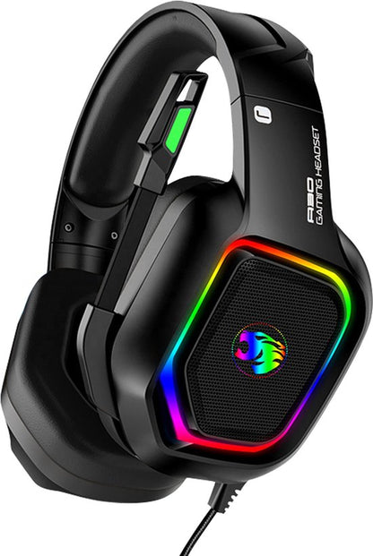 "Gaming Headset with Microphone - Compatible with PS4, PS5, Xbox One, Xbox Series, and PC - 7.1 Surround Sound"

Productnaam in het Engels: Gaming Headset with Microphone