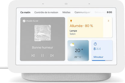 "Google Nest Hub (2nd Gen) - Smart Home Control in Chalk"