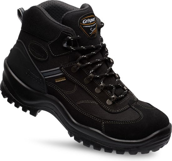 Ultimate Comfort Grisport Torino Mid Hiking Boots - Unisex - Black - Size 43