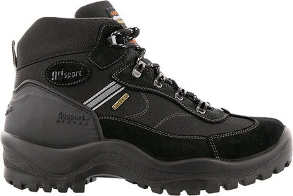 Ultimate Comfort Grisport Torino Mid Hiking Boots - Unisex - Black - Size 43