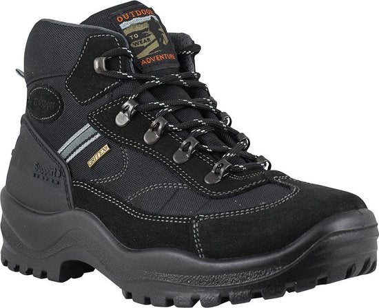 Ultimate Comfort Grisport Torino Mid Hiking Boots - Unisex - Black - Size 43