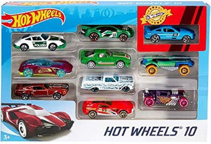 Ultimate Hot Wheels Collection - Set of 10 Diverse Toy Cars