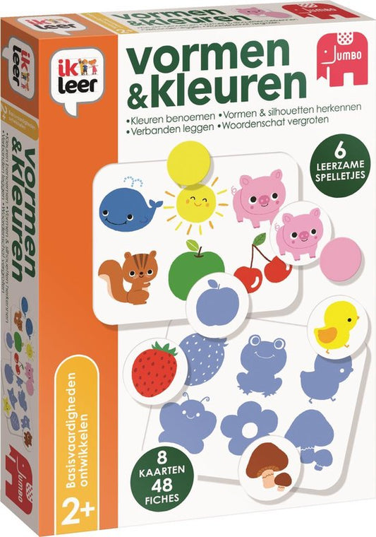 Leer Vormen en Kleuren met Gemak - Engelse productnaam: "Learn Shapes and Colors"