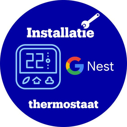 "Snelle installatie van de Google Nest Thermostat - Door Zoofy in samenwerking met bol.com - Afspraak binnen 1 werkdag"

English product name: Google Nest Thermostat