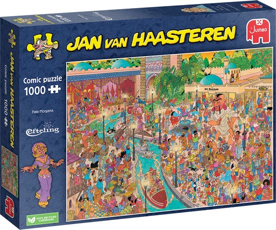 Jan van Haasteren - Efteling Fata Morgana 1000 Piece Jigsaw Puzzle - Captivating Adventure