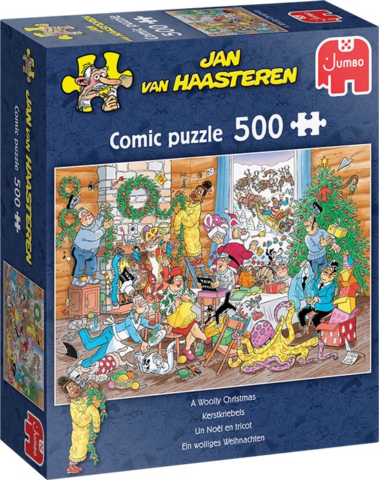 "Jan van Haasteren's Christmas Fever - Puzzle - 500 Pieces"

"Christmas Fever"