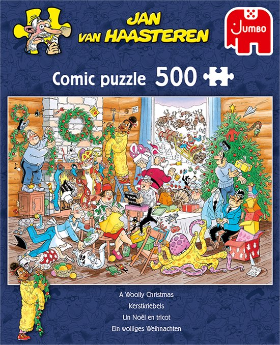 "Jan van Haasteren's Christmas Fever - Puzzle - 500 Pieces"

"Christmas Fever"