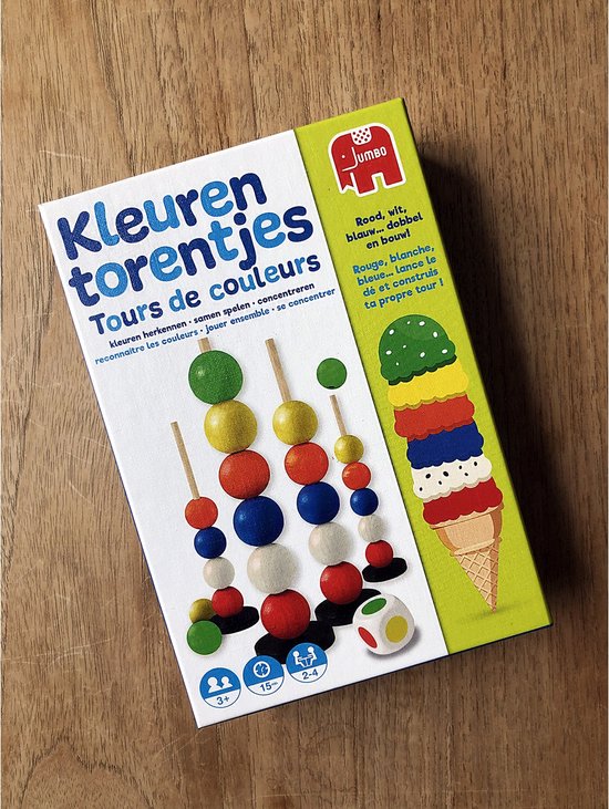 Jumbo Kleurentorentjes - Kinderspel - Leer Kleuren

Jumbo Color Towers - Children's Game - Learn Colors