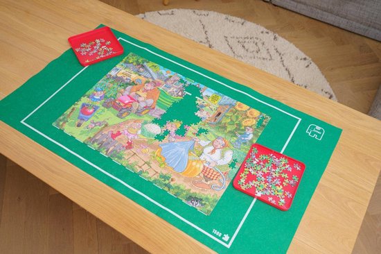 Jumbo Puzzle & Roll Puzzle Mat - 500 to 1500 Pieces - 118x66 cm. 

Jumbo Puzzle & Roll Puzzle Mat