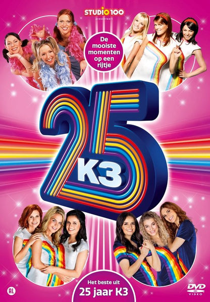 Bestel nu: K3 - The Best of 25 Years K3 (DVD)
Productnaam in het Engels: The Best of 25 Years K3 DVD