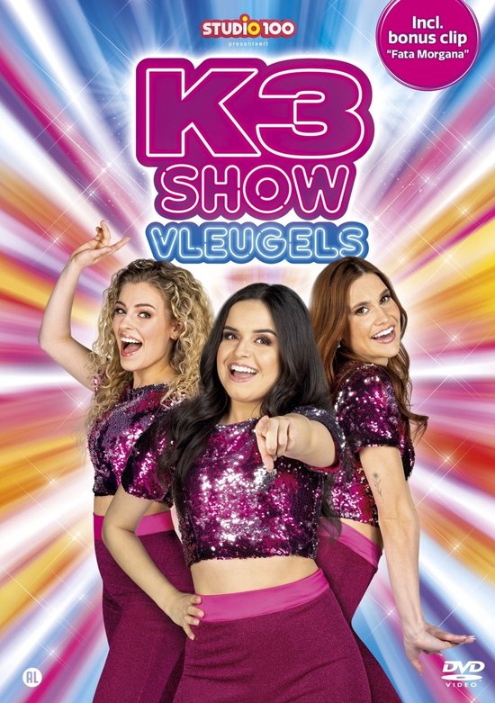 K3 Vleugels Show - Live op DVD
K3 Wings Show - Live on DVD