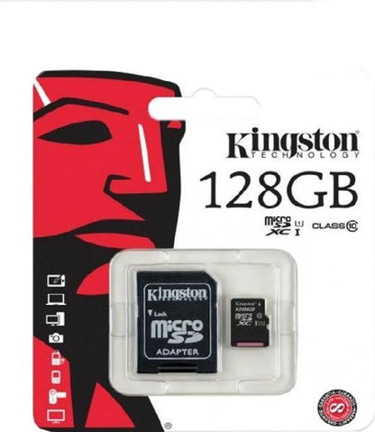 Natuurlijk! Hier is een herschreven versie van de producttitel in het Engels:

"Kingston 128GB High-Speed Micro SDXC Class 10 UHS-I Flash Card - Ultra-Fast 45MB/s Read Speed, Single Pack (No Adapter)"

Deze titel benadrukt de snelheid en capaciteit van de kaart, wat belangrijke voordelen zijn voor klanten.