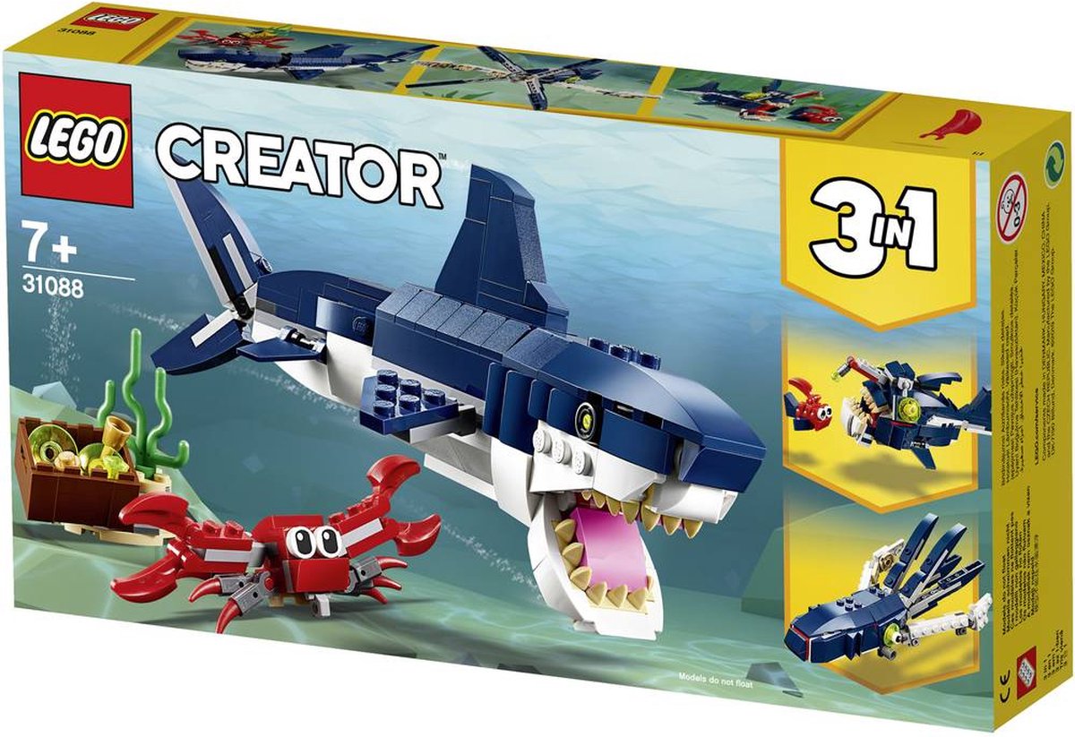 Deep Sea Creatures Adventure Set - LEGO Creator 31088