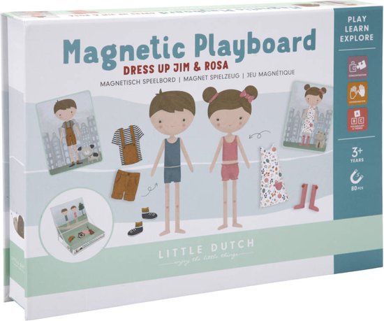 Little Dutch Magnetic Playboard - Rosa and Jim

Magnetic Playboard - Rosa and Jim
