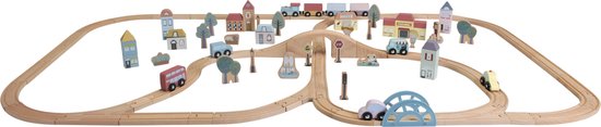 Ultimate Little Dutch Train Set XL - Premium FSC Starter Kit