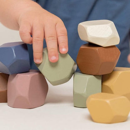 Little Dutch Vintage Stacking Stones - Timeless Fun for Kids