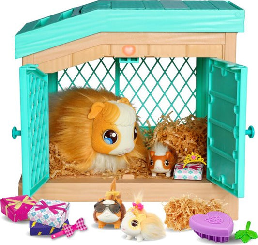 "Mama Surprise Cavia - Interactieve knuffel met 3 baby's" 
"Mama Surprise Guinea Pig - Interactive Plush with 3 Babies"