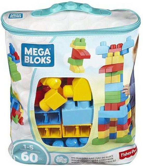 "Mega Bloks Grote Bouwtas - 60 Blokken - Klassieke Bouwstenen"

"Mega Bloks Large Building Bag - 60 Blocks - Classic Building Bricks"