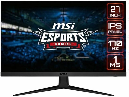 MSI Optix G2712 - 27 inch Full HD Gaming Monitor with 170Hz Refresh Rate

MSI Optix G2712