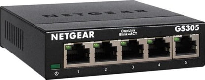 Natuurlijk! Hier is een herschreven versie van de producttitel in het Engels:

"Netgear GS305 - High-Performance 5-Port Unmanaged Network Switch"

Deze titel benadrukt de belangrijkste kenmerken van het product en gebruikt krachtige woorden zoals "High-Performance" om de aandacht van klanten te trekken.