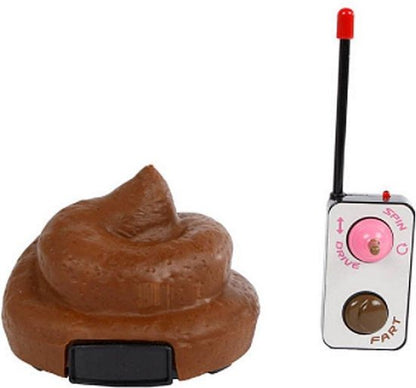 Remote-Controlled Poop Toy - 14cm Brown - Fun & Hilarious RC Prank Gadget