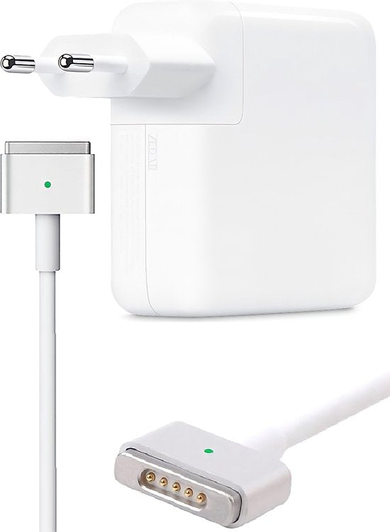 Charger suitable for MacBook Air type MagSafe 2 45W - A1436 MacBook Air 11"/13" Adapter 45 watt by Zedar
