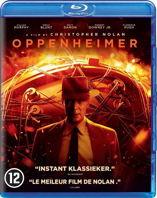 "Oppenheimer - High Definition Blu-ray Disc" 
"Oppenheimer"