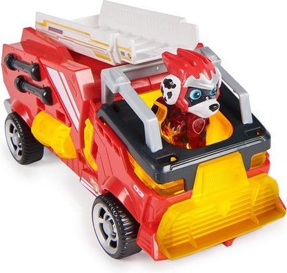 Mighty PAW Patrol Fire Truck with Marshall Figure - Lights & Sounds