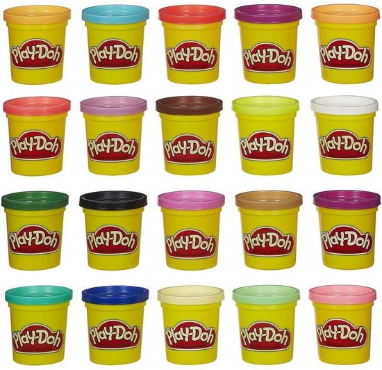"20 Potjes Play-Doh Super Color Pack Klei" 

"Play-Doh Super Color Pack Clay - 20 Pots"