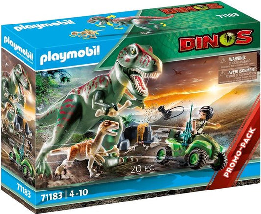 "71183 - PLAYMOBIL Dinos T-Rex Attack" 

"PLAYMOBIL Dinos T-Rex Attack"
