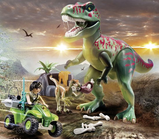 "71183 - PLAYMOBIL Dinos T-Rex Attack" 

"PLAYMOBIL Dinos T-Rex Attack"