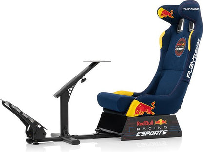 Red Bull Racing Esports Playseat Evolution PRO - Premium Universal Gaming Chair (Navy Blue, Red, White, Yellow)